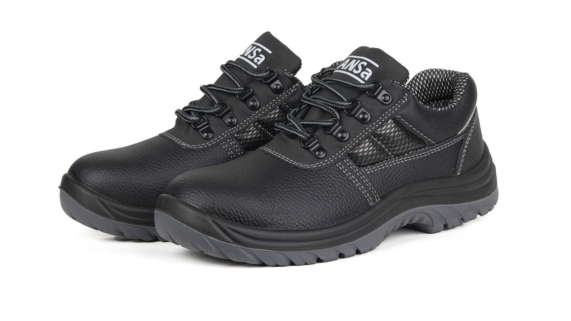 Giày bảo hộ ANSa Dylan Low màu đen, thấp cổ, mũi thép
