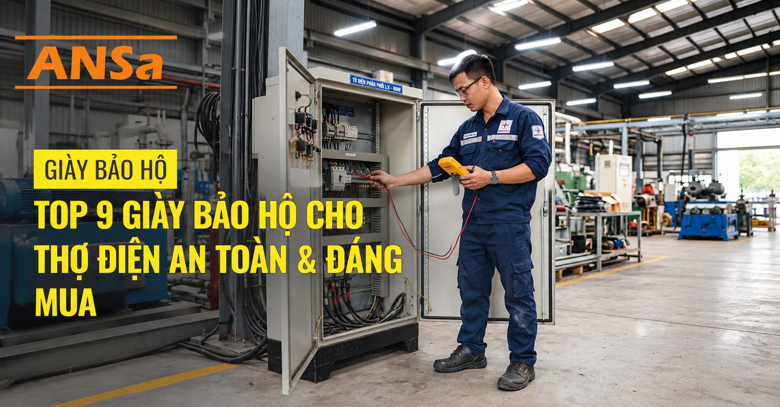 GIÀY BẢO HỘ THỢ ĐIỆN ĐÁNG MUA