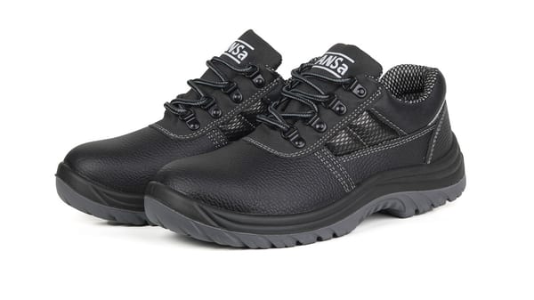 Giày bảo hộ ANSa Dylan Low màu đen, thấp cổ, mũi thép